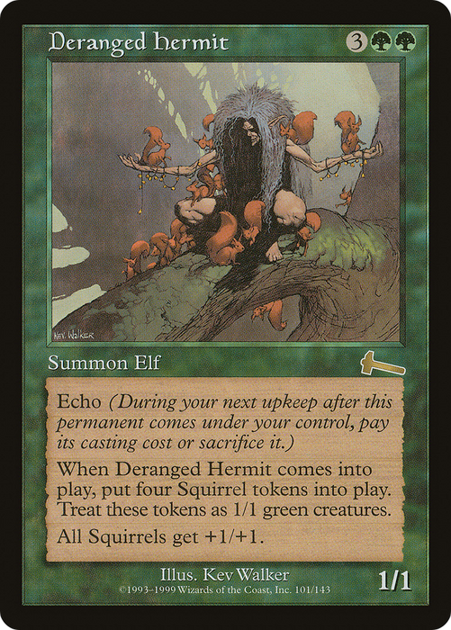 Deranged Hermit (ULG-101) - rare - Foil