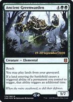 Ancient Greenwarden (PRE-178S) - mythic - Foil