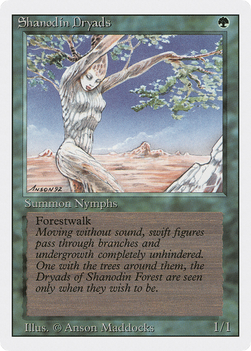 Shanodin Dryads (3ED-216) - common