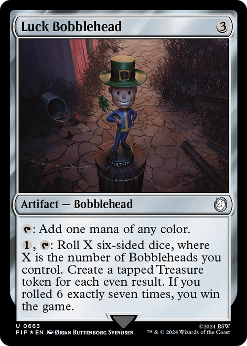 Luck Bobblehead (PIP-663) - uncommon - Foil