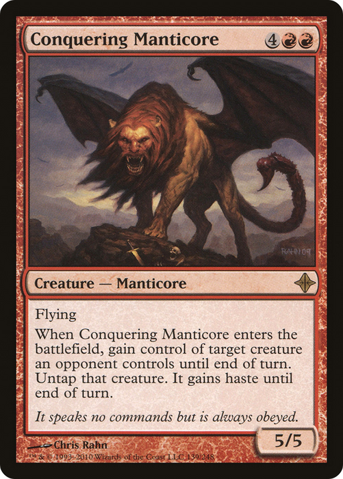 Conquering Manticore (ROE-139) - rare