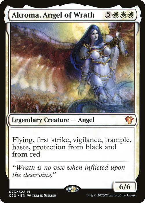Akroma, Angel of Wrath (C20-073) - mythic