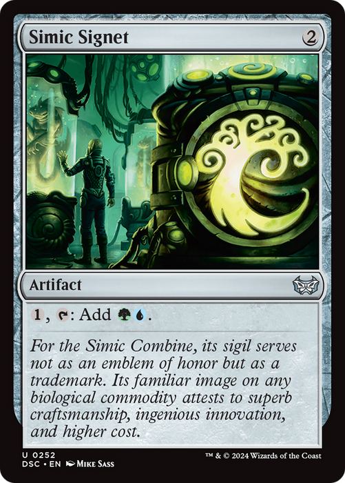 Simic Signet (DSC-252) - uncommon