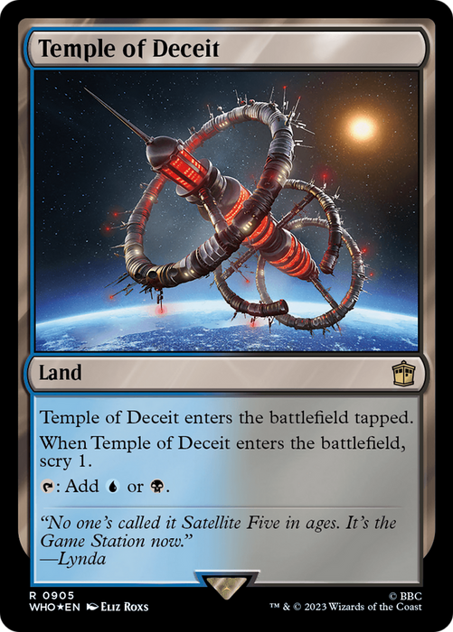 Temple of Deceit (WHO-905) - rare - Foil
