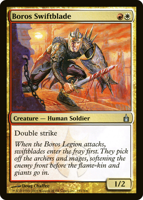 Boros Swiftblade (RAV-193) - uncommon