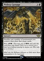 Pitiless Carnage (PPOTJ-98P) - rare - Foil