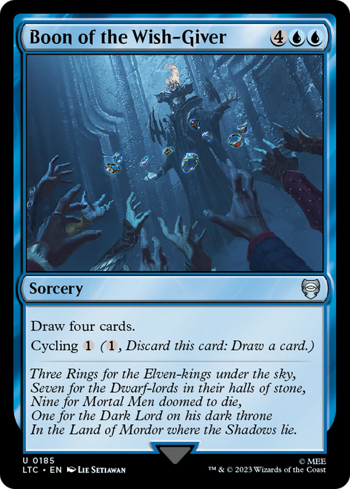 Boon of the Wish-Giver (LTC-185) - uncommon