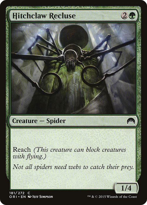 Hitchclaw Recluse (ORI-181) - common - Foil