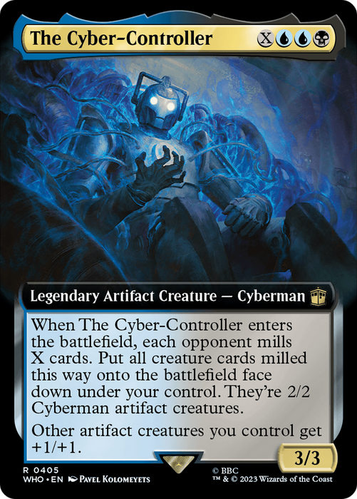 The Cyber-Controller (WHO-405) - rare: (Extended Art) - Foil