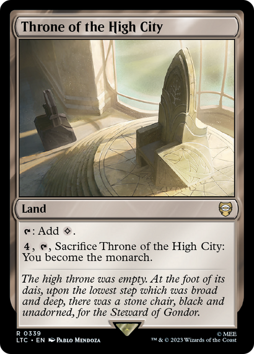 Throne of the High City (LTC-339) - rare
