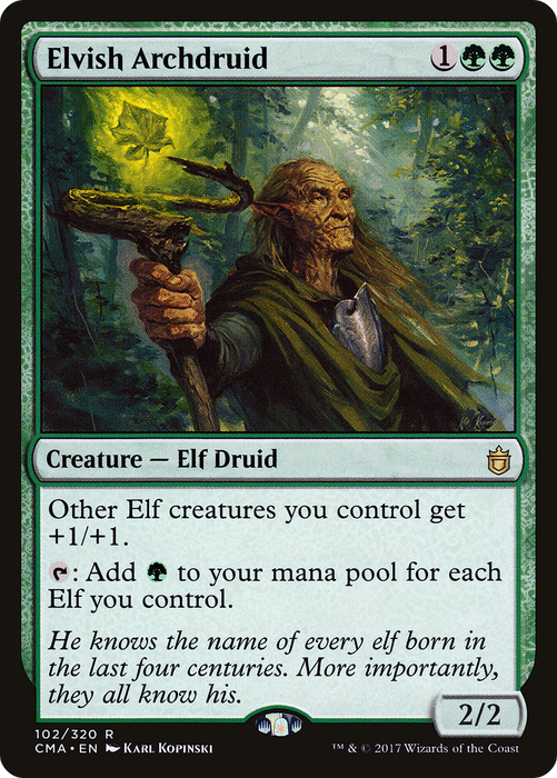 Elvish Archdruid (CMA-102) - rare