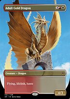 Adult Gold Dragon (PRM-92826) - rare