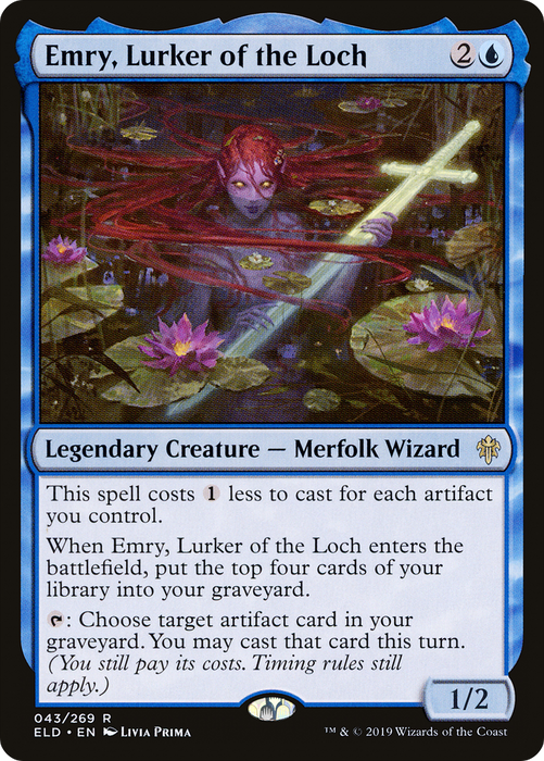 Emry, Lurker of the Loch (ELD-043) - rare