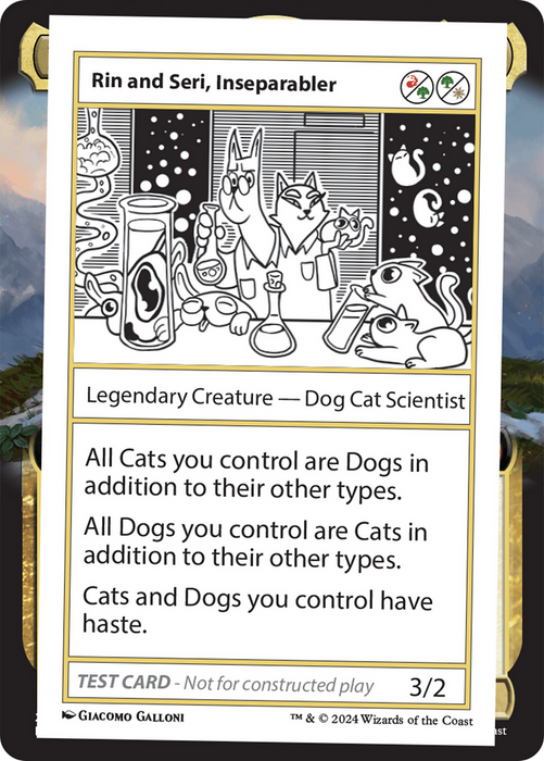 Rin and Seri, Inseparabler (MB2PC-362) - rare