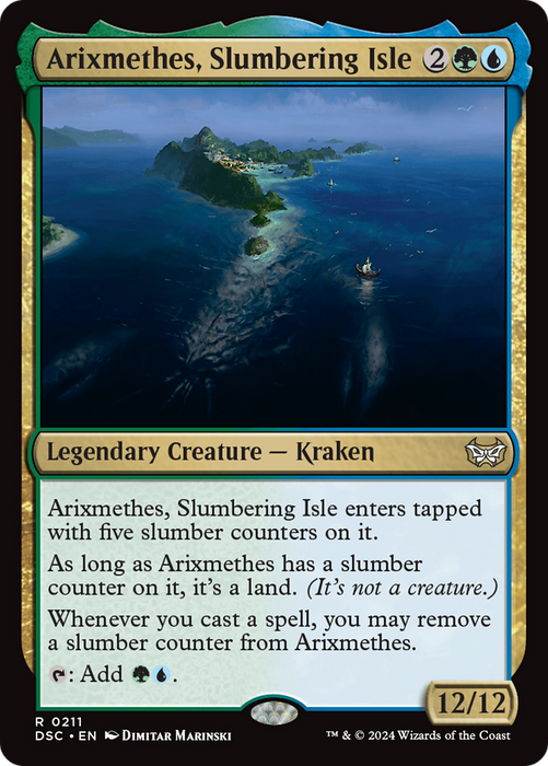 Arixmethes, Slumbering Isle (DSC-211) - rare
