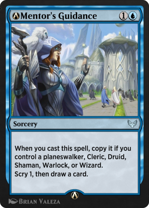 A-Mentor's Guidance (STX-A-46) - uncommon