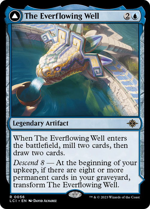 The Everflowing Well // The Myriad Pools (LCI-056) - rare - Foil
