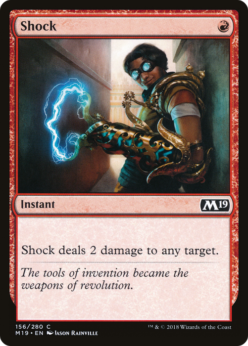 Shock (M19-156) - common - Foil