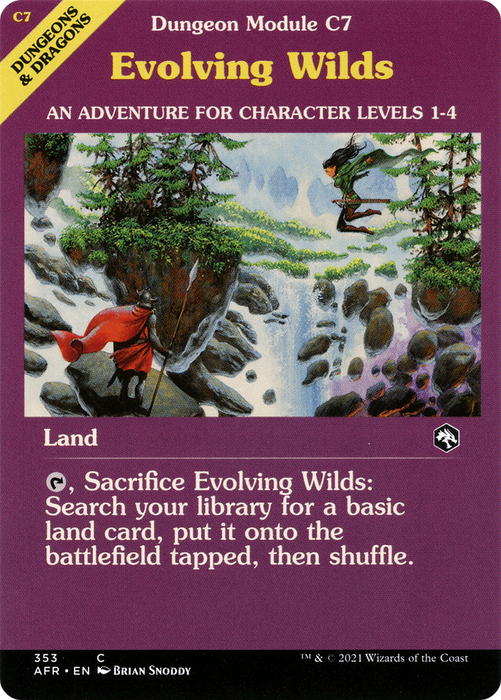 Evolving Wilds (AFR-353) - common: (Showcase)