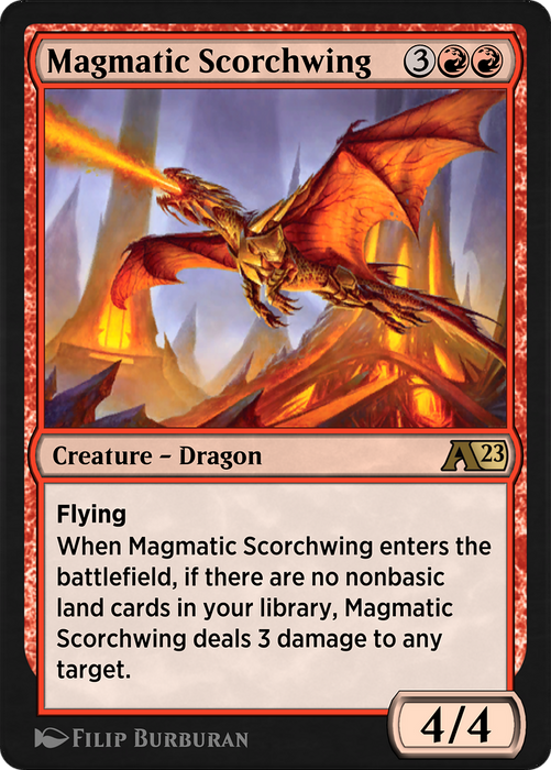 Magmatic Scorchwing (YONE-012) - rare
