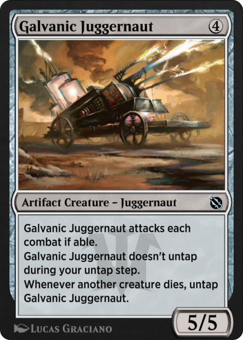 Galvanic Juggernaut (SIS-072) - uncommon