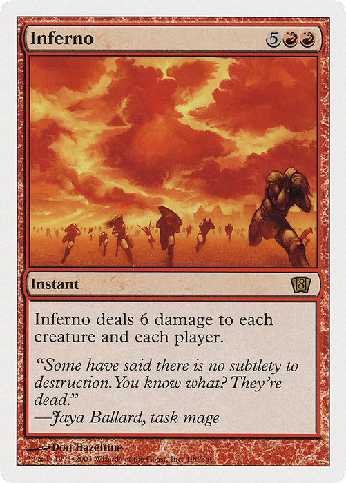 Inferno (8ED-196) - rare