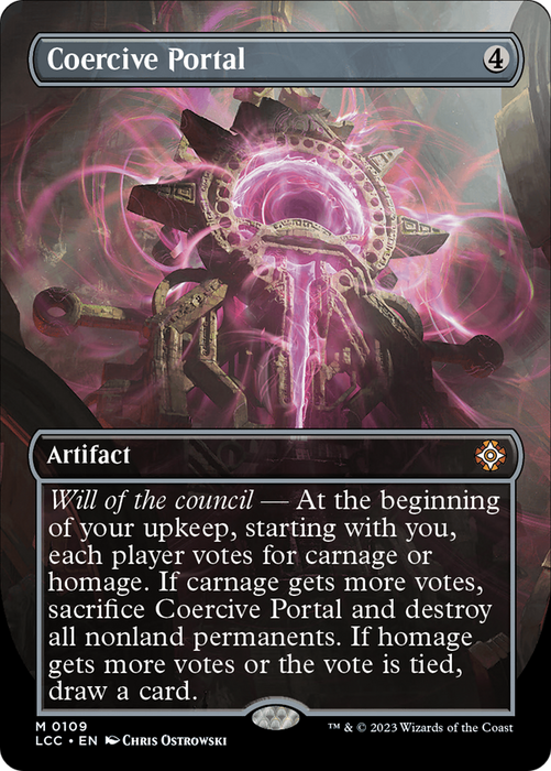 Coercive Portal (LCC-109) - mythic (Borderless)
