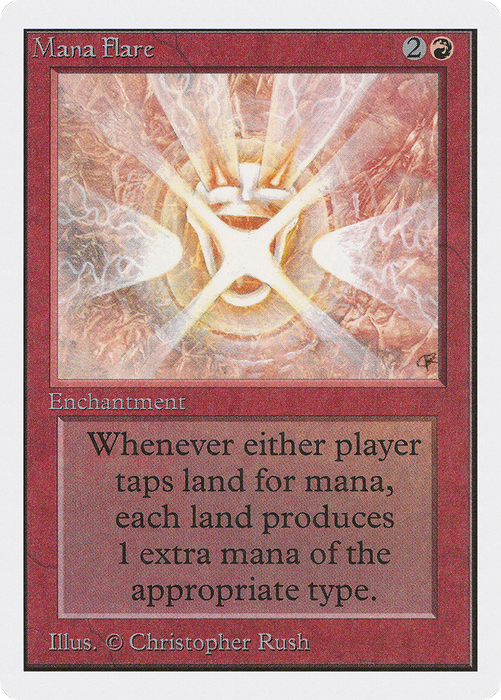 Mana Flare (2ED-163) - rare