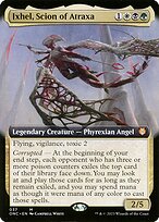 Ixhel, Scion of Atraxa (ONC-037) - mythic: (Extended Art) - Foil