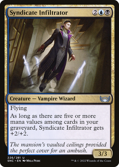 Syndicate Infiltrator (SNC-226) - uncommon - Foil