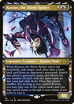 Kotose, the Silent Spider (NEO-351) - rare: (Showcase)