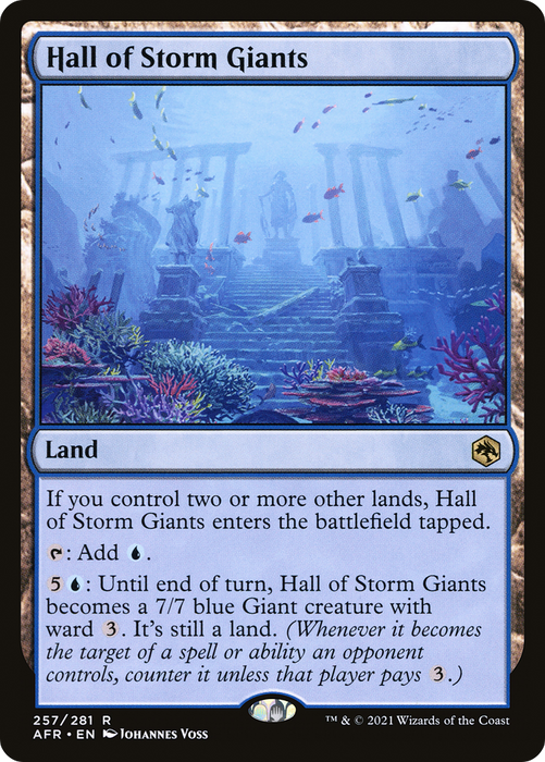 Hall of Storm Giants (AFR-257) - rare