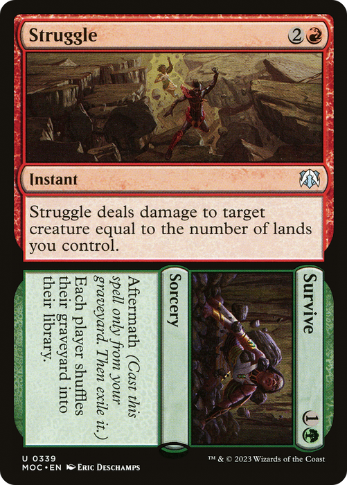 Struggle // Survive (MOC-339) - uncommon