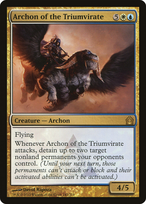 Archon of the Triumvirate (RTR-142) - rare - Foil