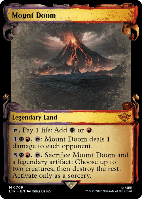 Mount Doom (LTR-709) - mythic: (Showcase)