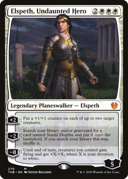 Elspeth, Undaunted Hero (THB-270) - mythic - Foil