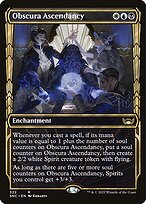 Obscura Ascendancy (SNC-322) - rare: (Showcase) - Foil