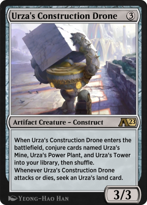 Urza's Construction Drone (YBRO-029) - rare
