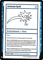 Animate Spell (CMB1-016) - rare