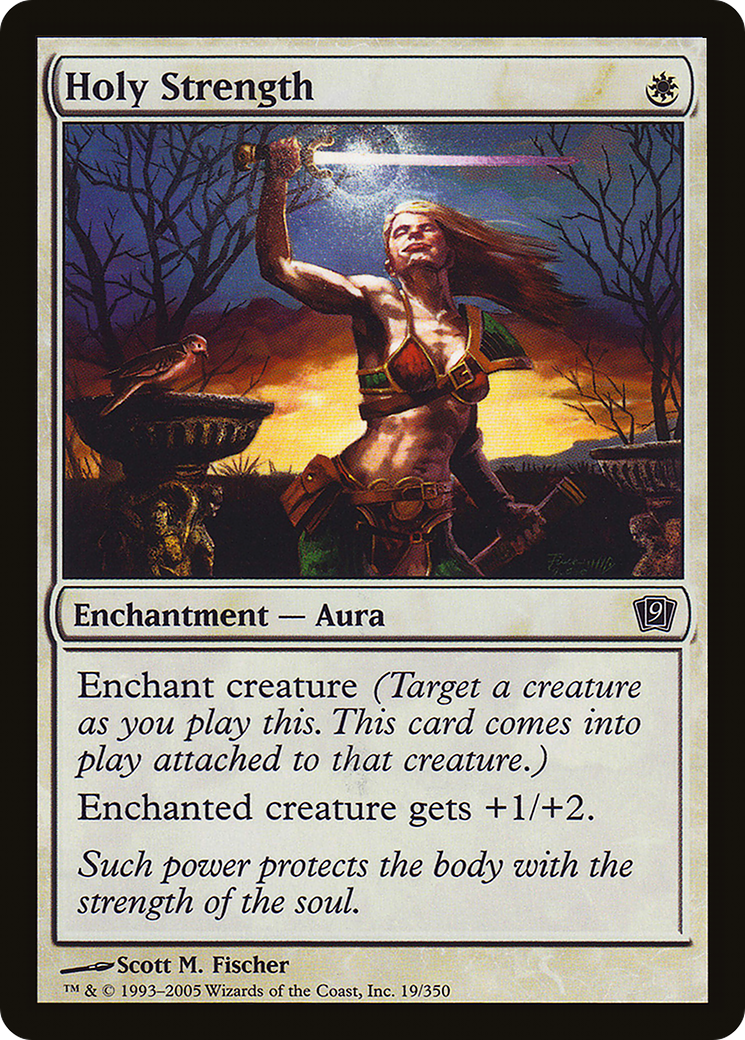 Holy Strength (9ED-19★) - common - Foil
