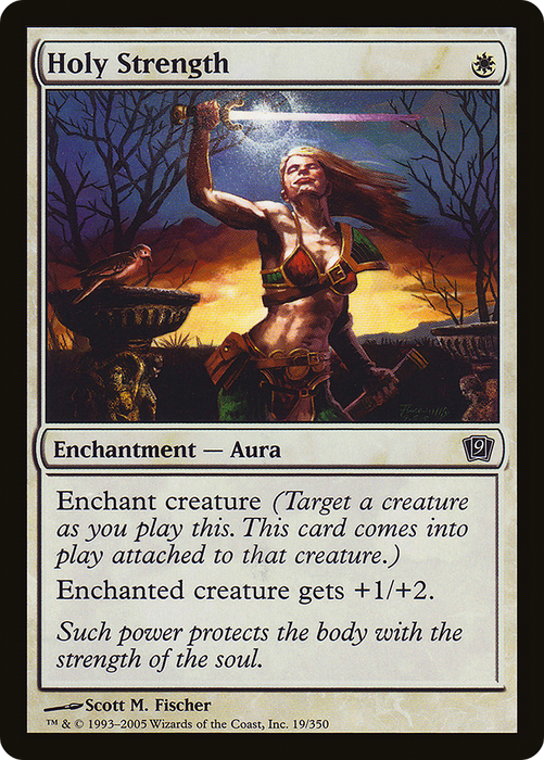 Holy Strength (9ED-19★) - common - Foil
