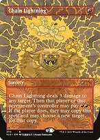 Chain Lightning (SLD-370) - rare (Borderless) - Foil