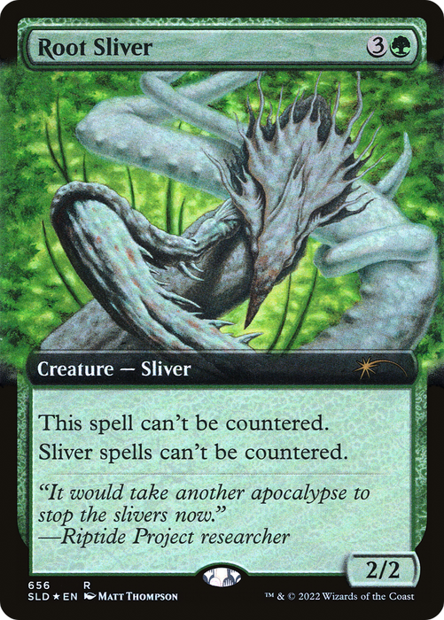 Root Sliver (SLD-656) - rare: (Extended Art) - Foil