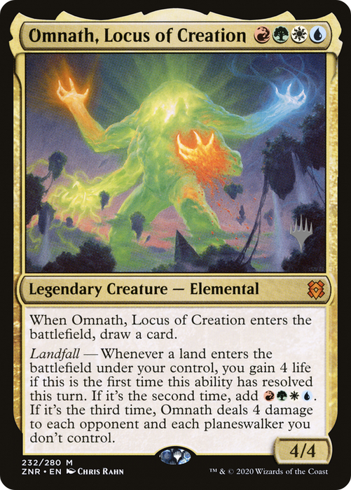 Omnath, Locus of Creation (PPZNR-232P) - mythic - Foil