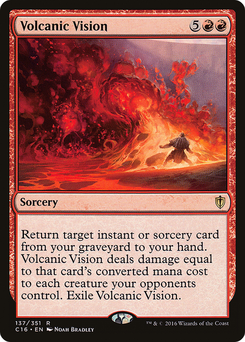 Volcanic Vision (C16-137) - rare