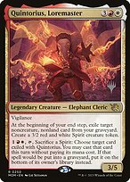 Quintorius, Loremaster (PPMOM-250P) - rare - Foil