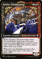 Kardur, Doomscourge (KHM-324) - uncommon: (Showcase) - Foil