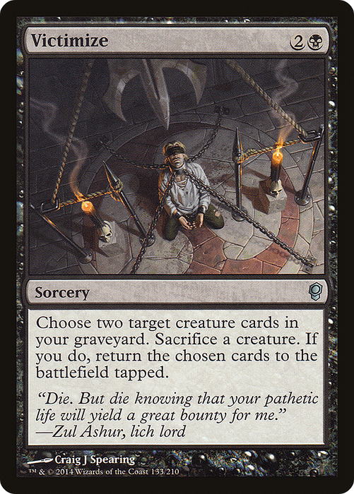Victimize (CNS-133) - uncommon - Foil