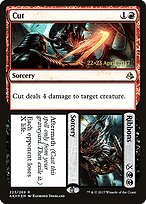 Cut // Ribbons (PRE-223S) - rare - Foil