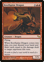 Knollspine Dragon (SHM-098) - rare